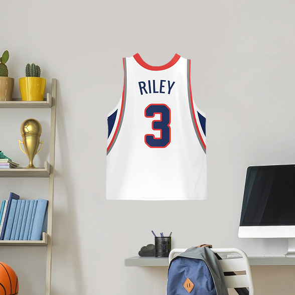 Basketball Jersey Wall Decal